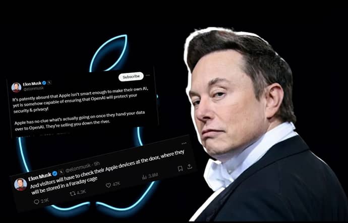 Elon Musk threatened to ban Apple